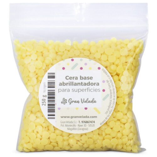 Cera base abrillantadora para superficies