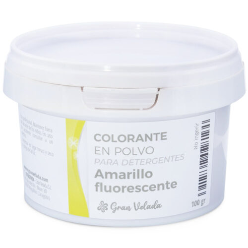 Colorante amarillo fluorescente en polvo para detergentes