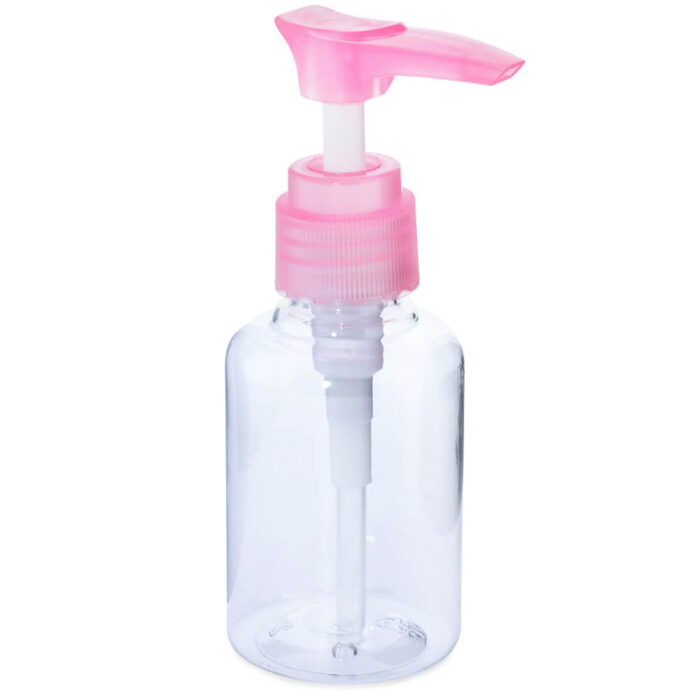 Envase 50 ml dispensador de colores - Botella de plástico de 50 ml con dispensador de colores. - Envases pet cosmetica