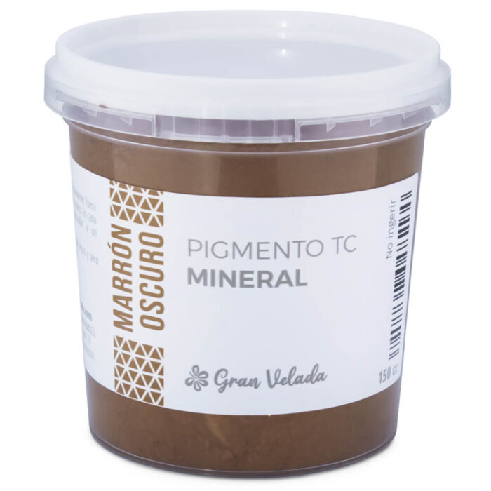 Pigmento mineral marron oscuro tc