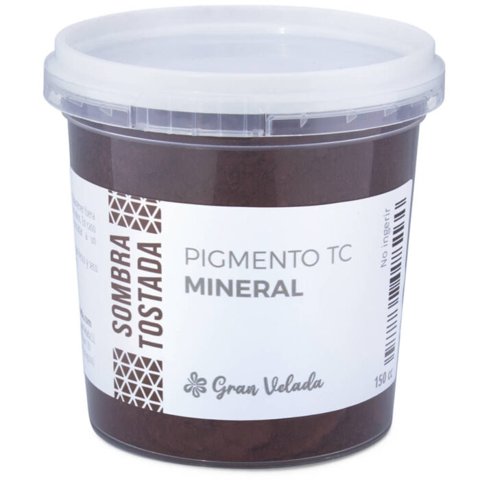 Pigmento mineral sombra tostada tc