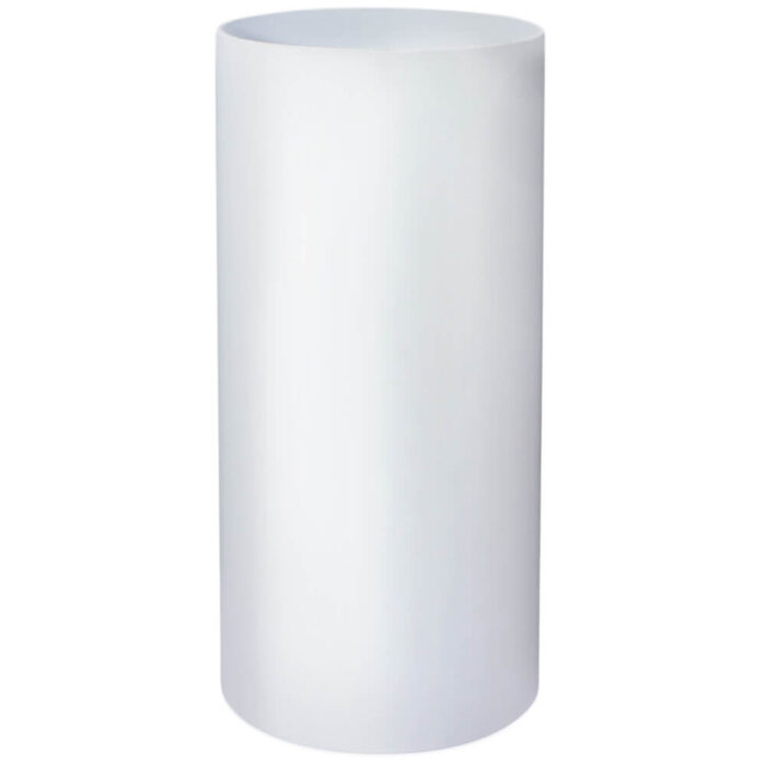 Molde tubular de plástico 9x20 cm para velas y cirios