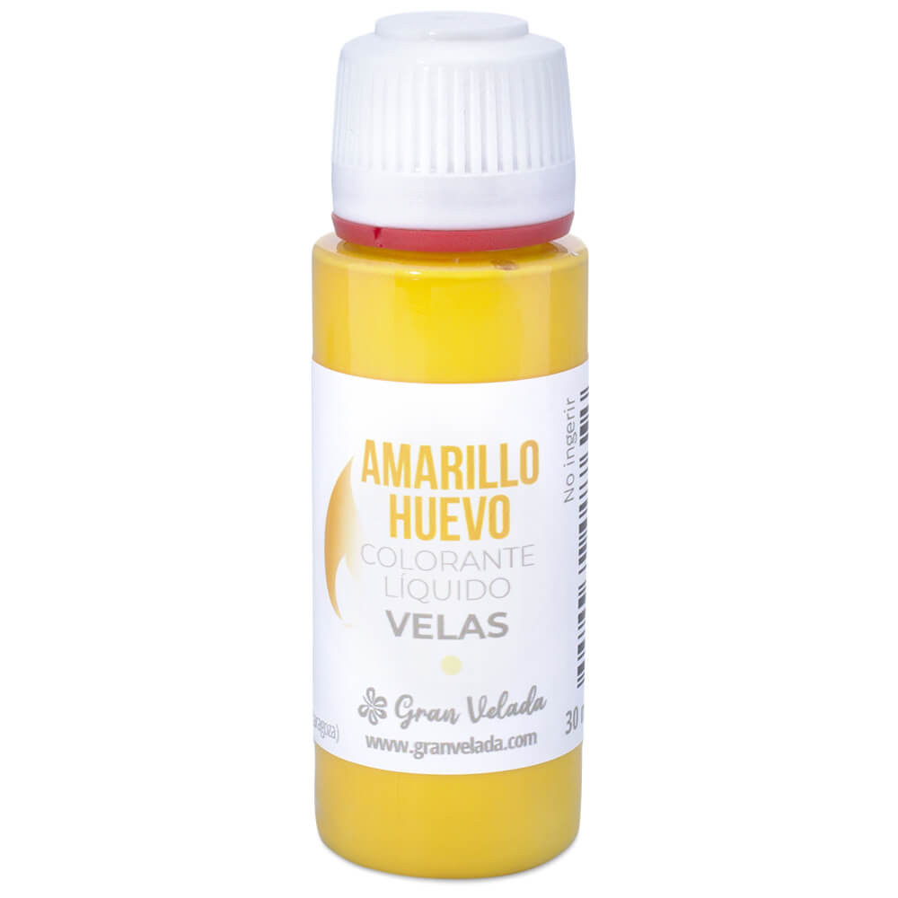 Colorante liquido velas amarillo huevo