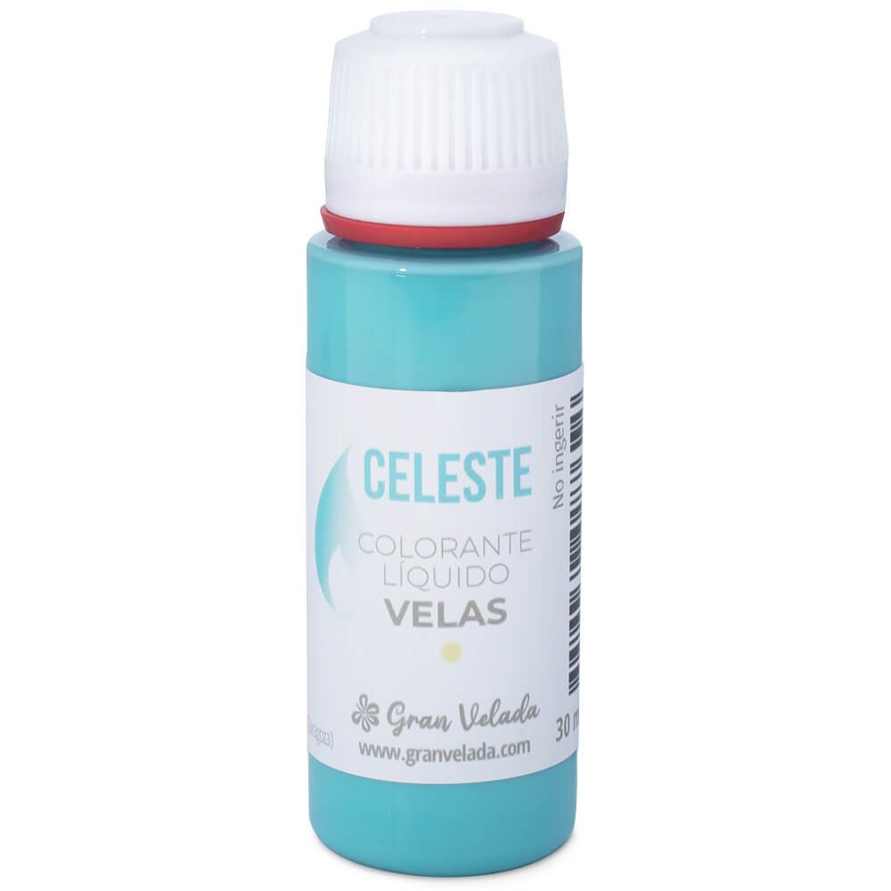 Colorante liquido velas celeste