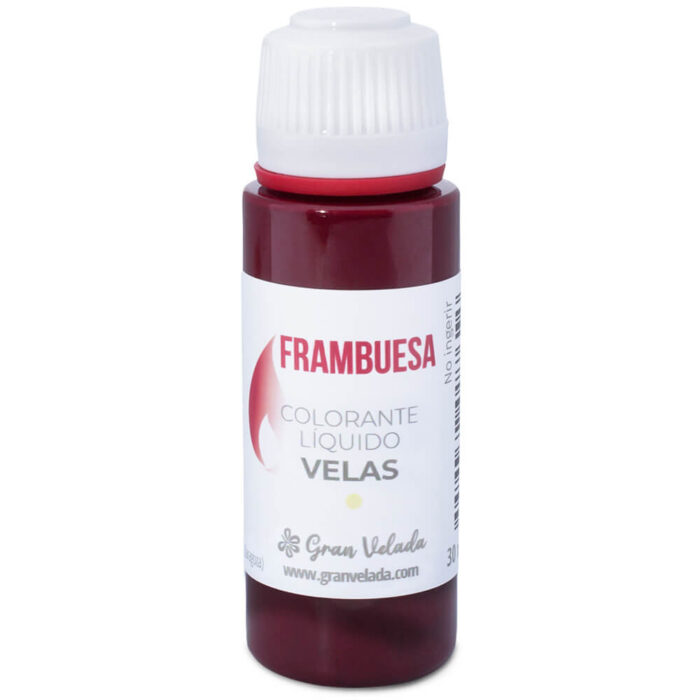 Colorante liquido velas frambuesa