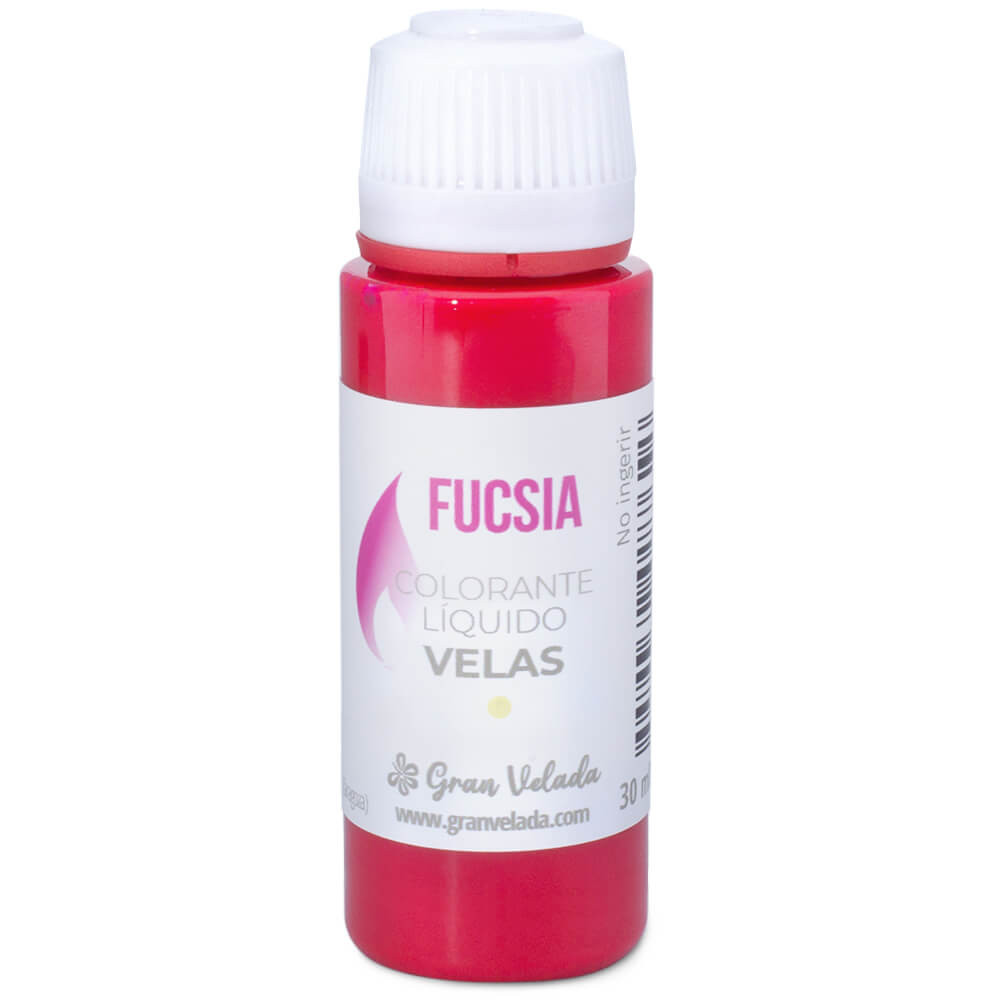 Colorante liquido velas fucsia