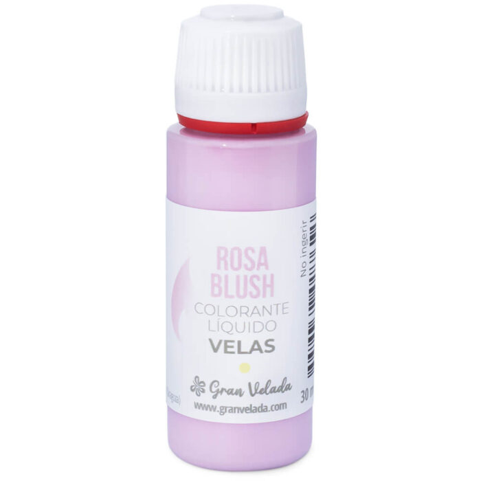 Colorante liquido velas rosa blush