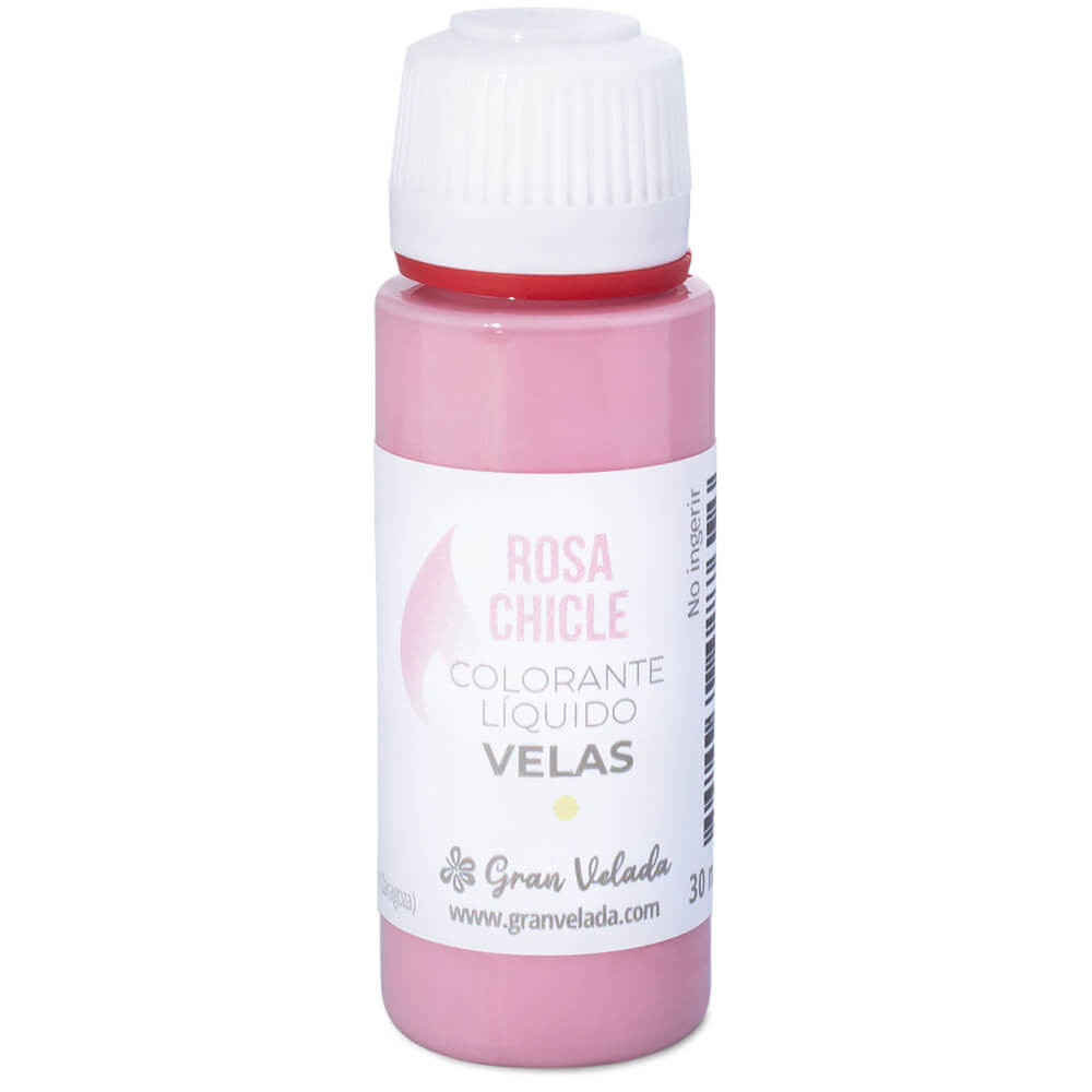 Colorante liquido velas rosa chicle