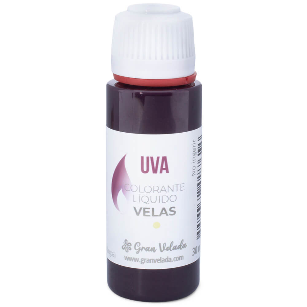 Colorante liquido velas uva