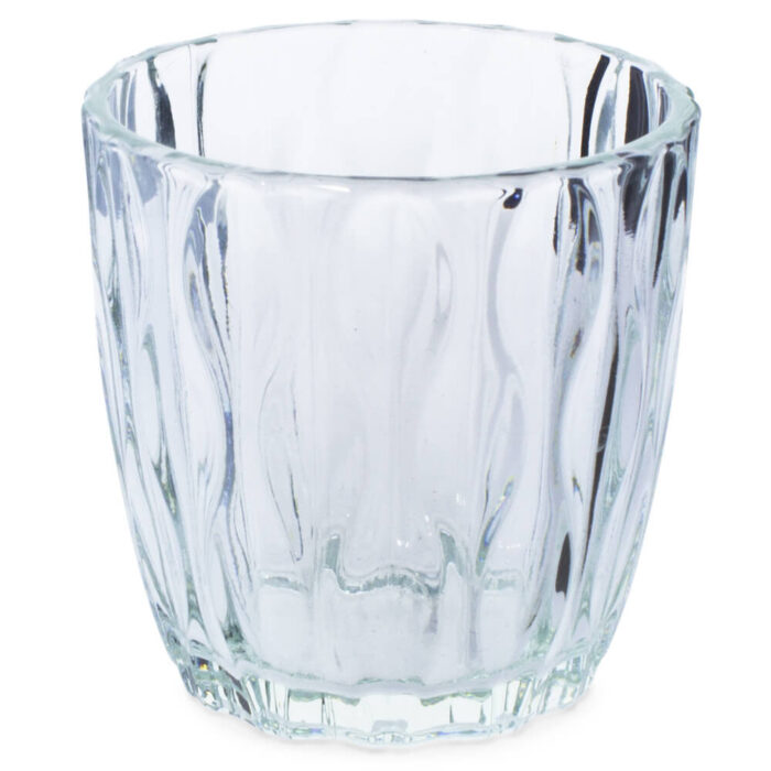 Pack de 3 vasos grandes decorados para velas