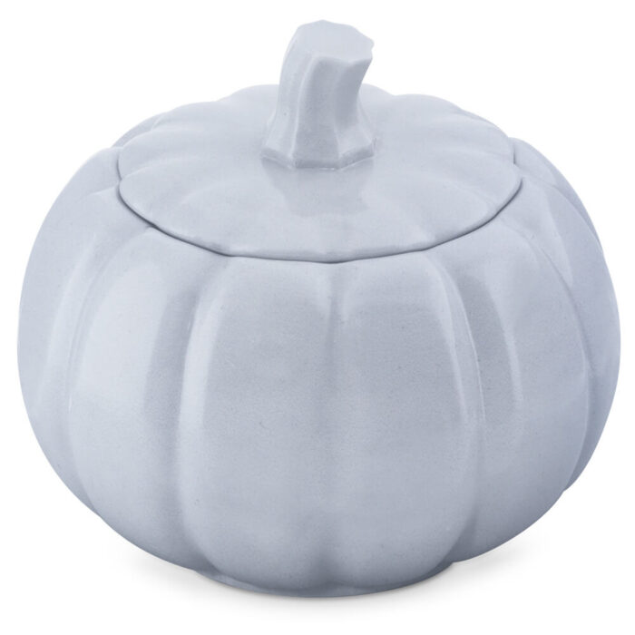 Molde calabaza clasic para hacer recipiente con tapa para velas