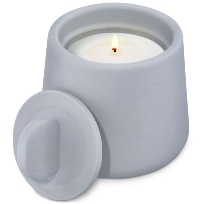 Molde de silicona golden lux para hacer recipiente con tapa para velas