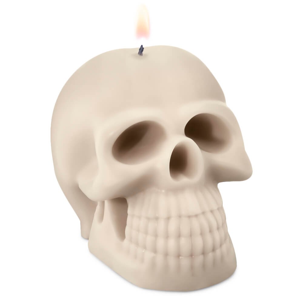 Molde calavera lisa para hacer velas