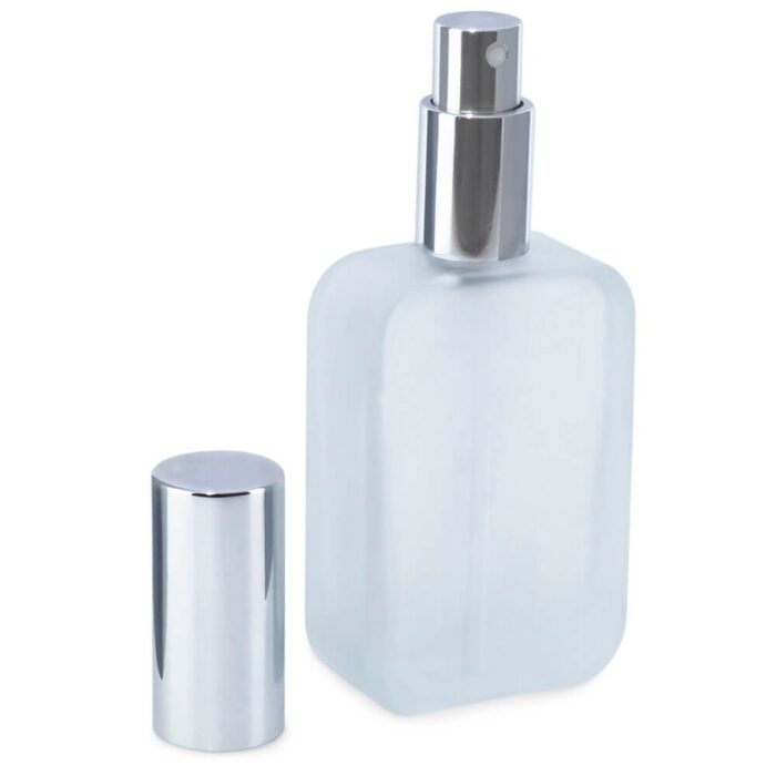 Frasco perfume 50 ml cristal mate petaca al por mayor