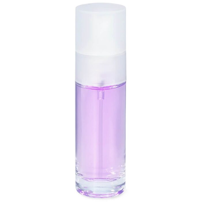 Frasco de perfume 30 ml redondo pulverizador plastico por mayor