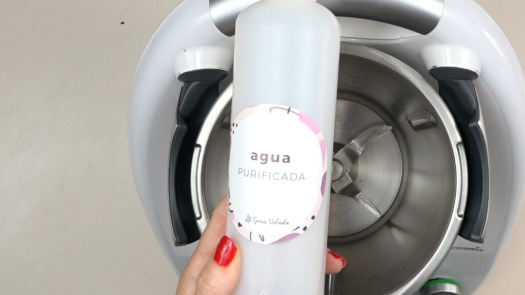 agua purificada