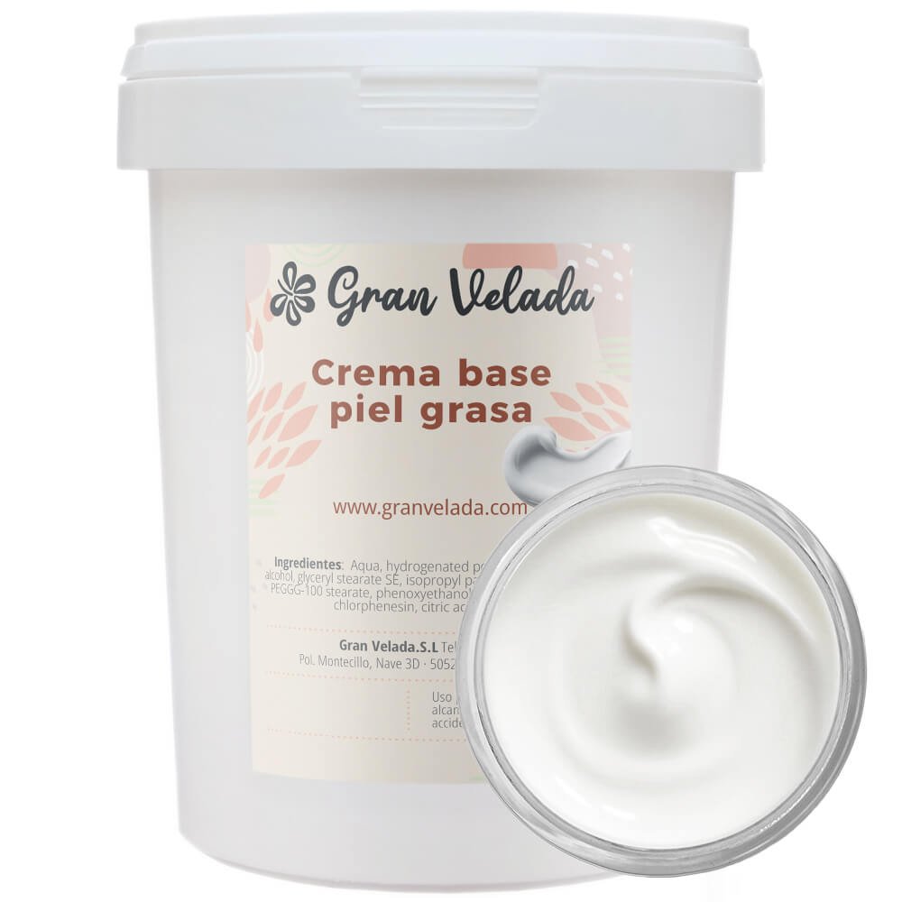 Crema base piel grasa