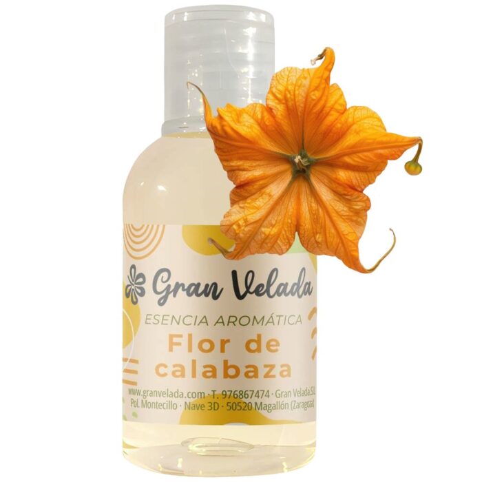 Esencia aromatica flor de calabaza