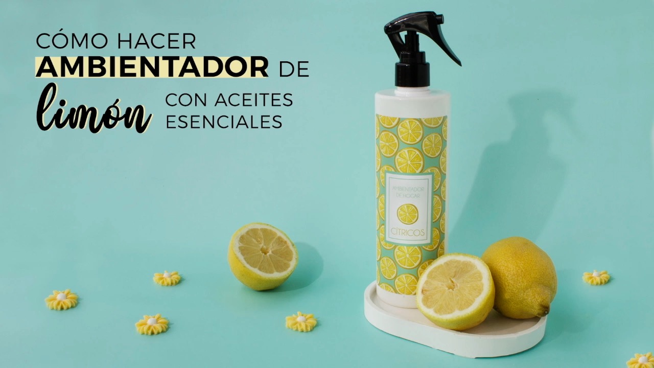 como hacer ambientador en spray con aceites esenciales