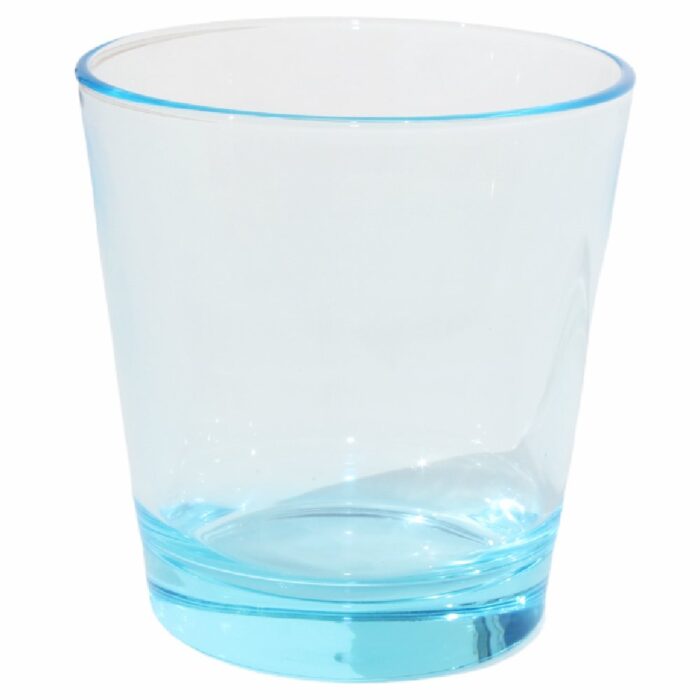 Vasos para velas 240 ml turquesa con tapa de corcho