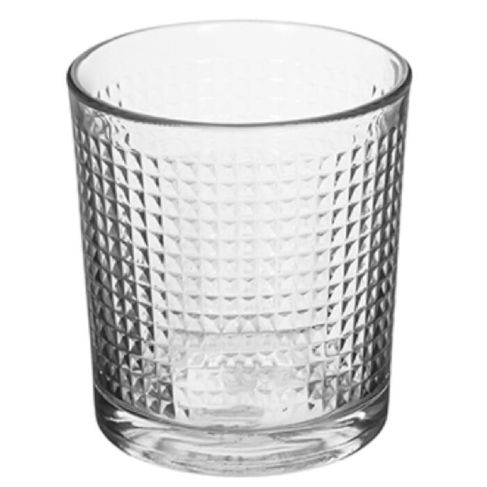 Vaso 260 ml pixelado para velas