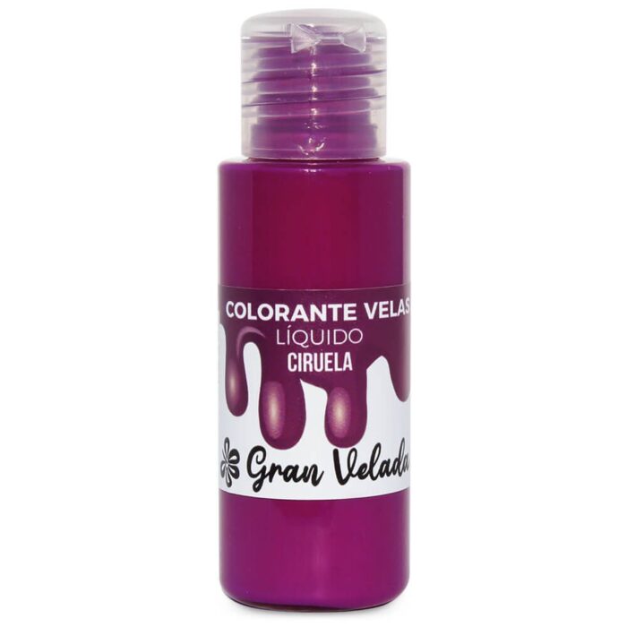 Colorante liquido velas ciruela