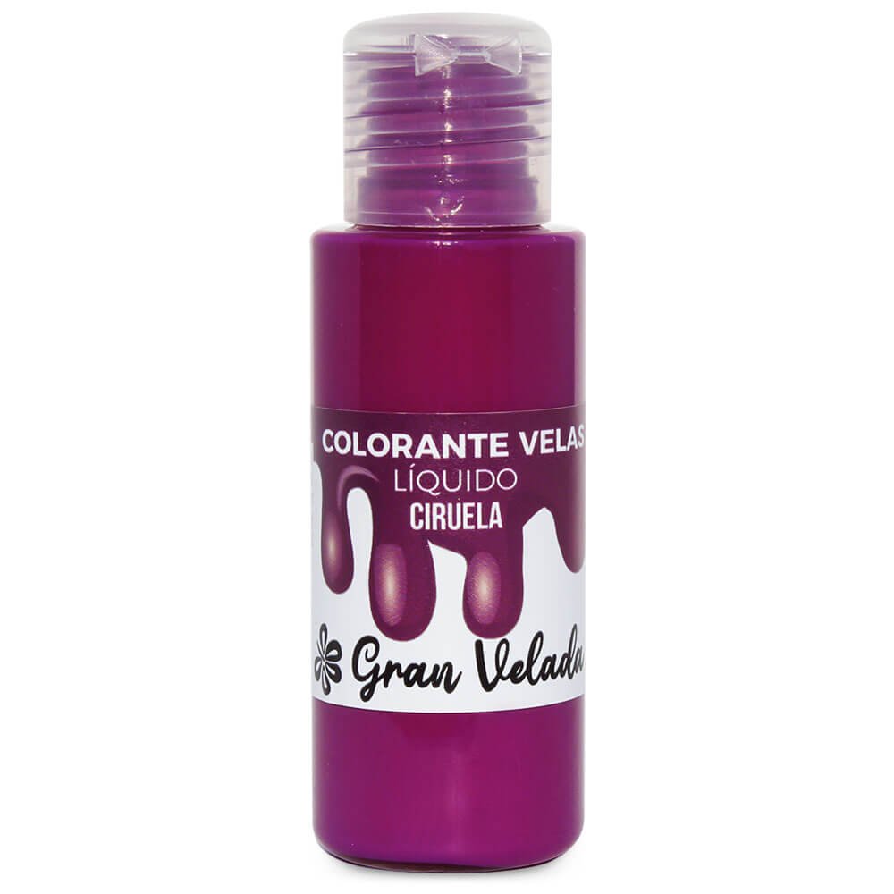 Colorante liquido velas ciruela