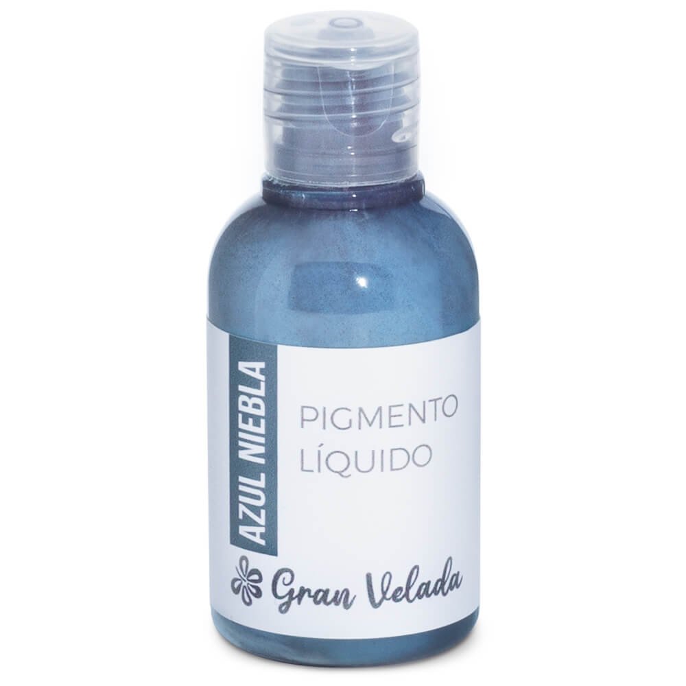 Colorante azul niebla jabon de aceite pigmento liquido