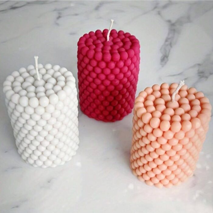 Molde perlas para velas