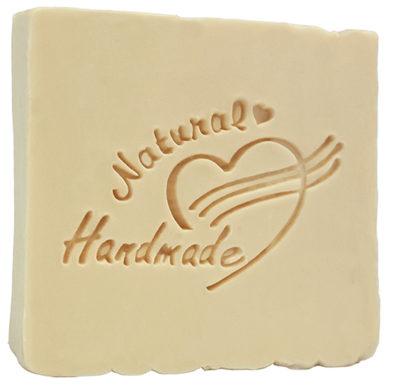 Soap stamp corazón