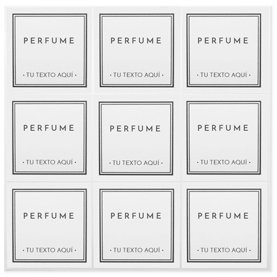 Stickers para perfumes