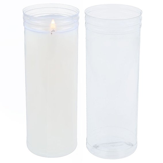 funda plastico velas