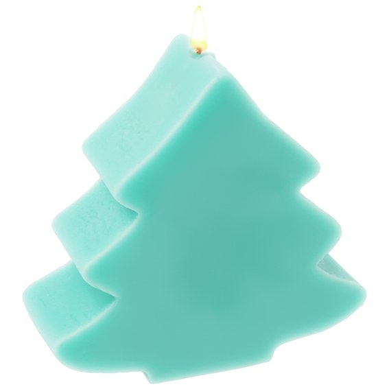 Molde velas arbol navidad