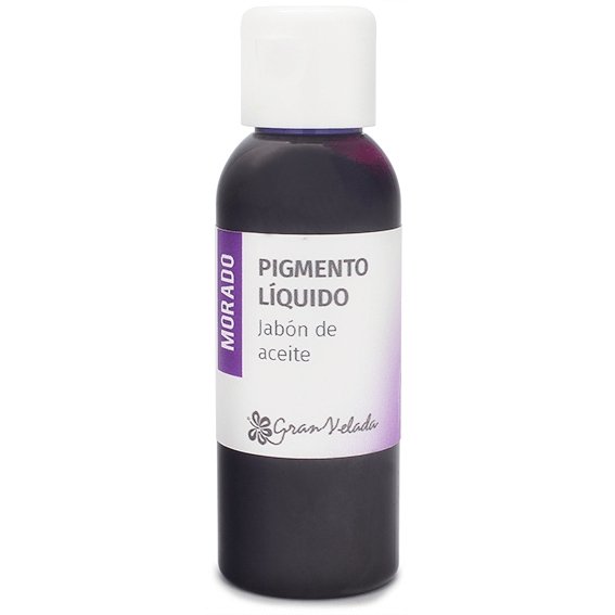 pigmento liquido jabon morado