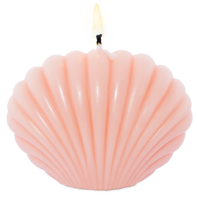 Molde concha para velas