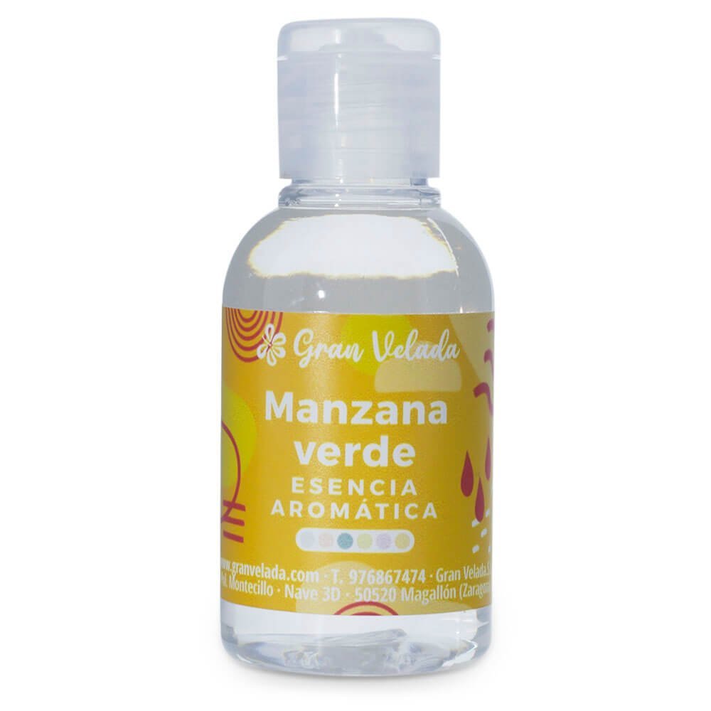 Esencia aromatica de manzana verde