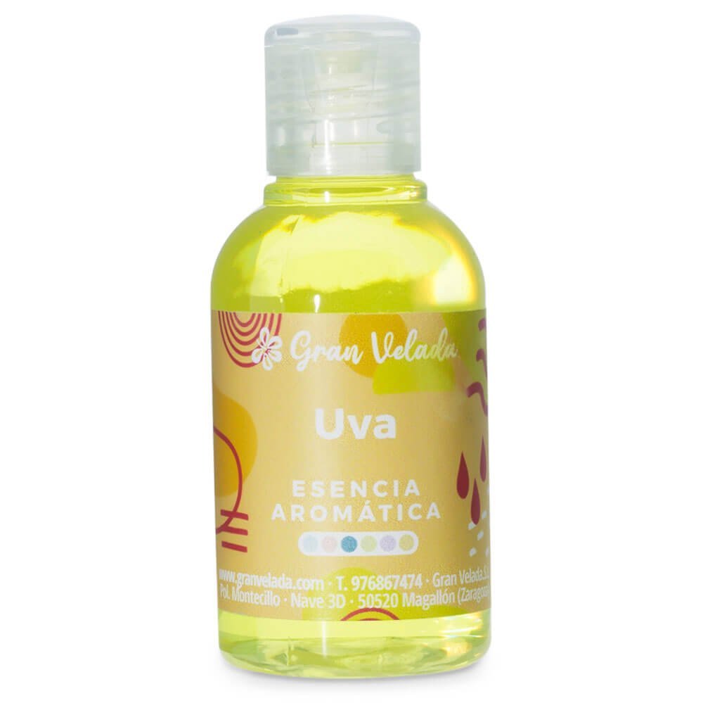 Esencia aromatica de uva