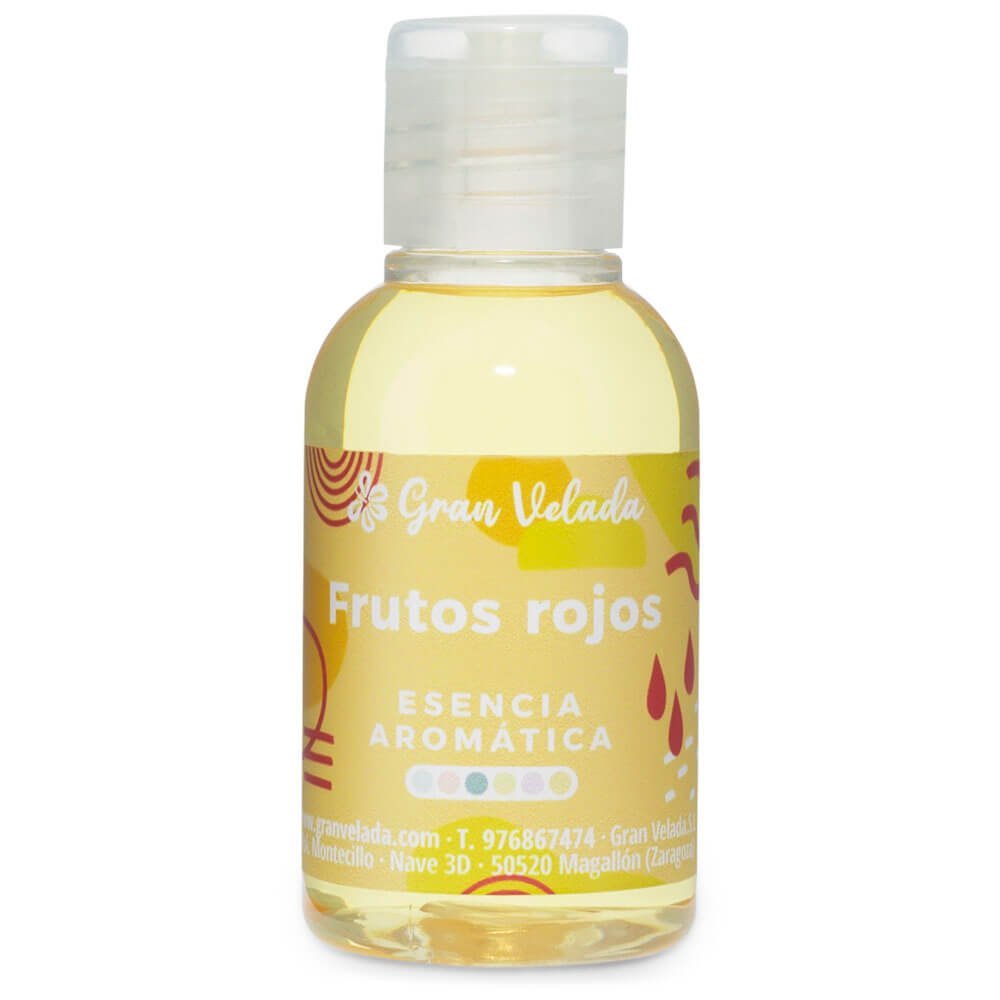 Esencia aromatica de frutos rojos