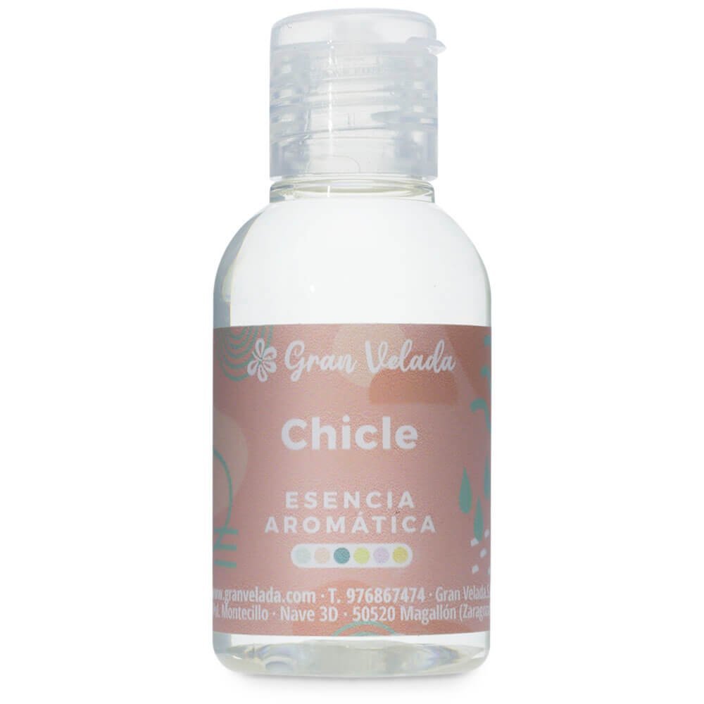 Esencia aromatica de chicle