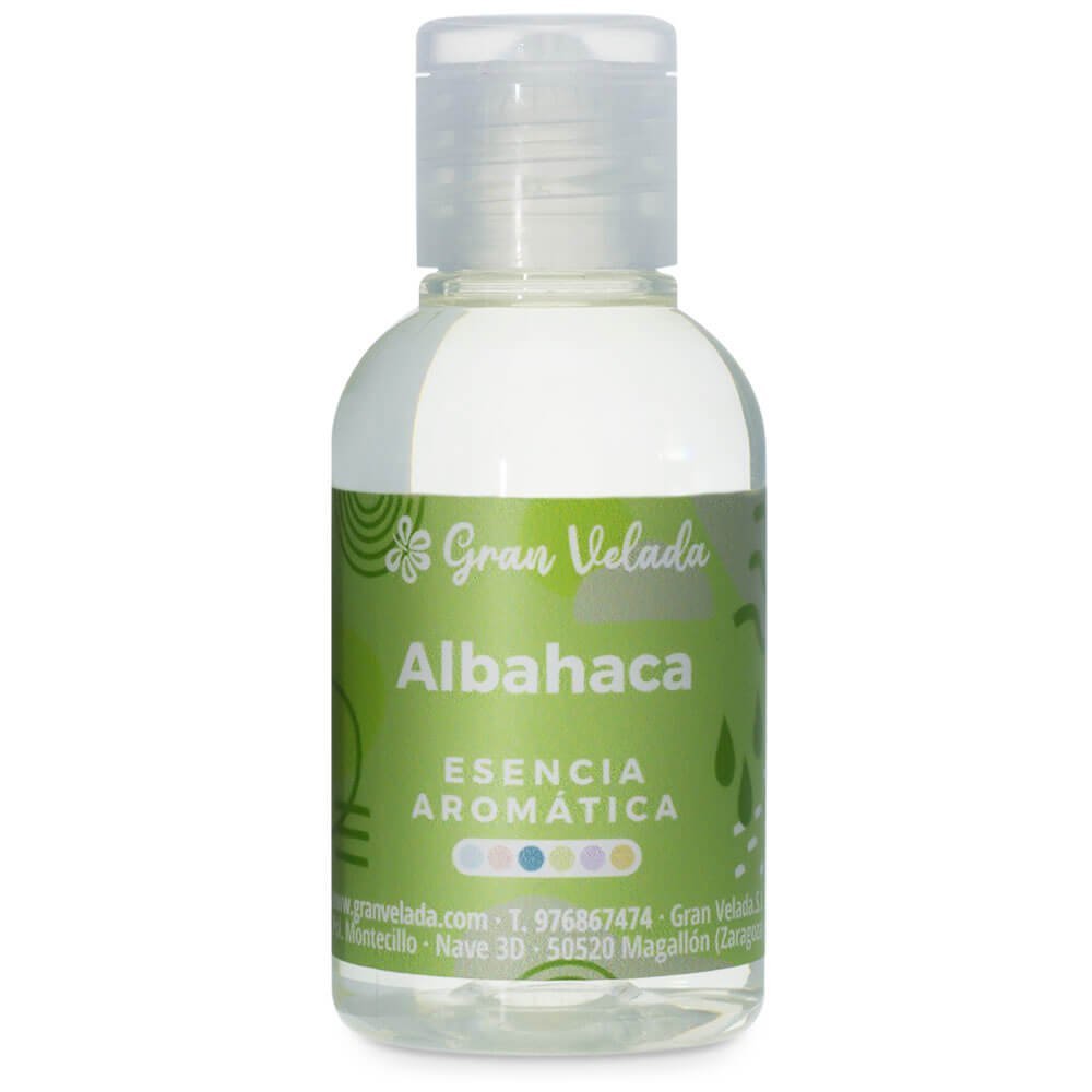 Esencia aromatica de albahaca