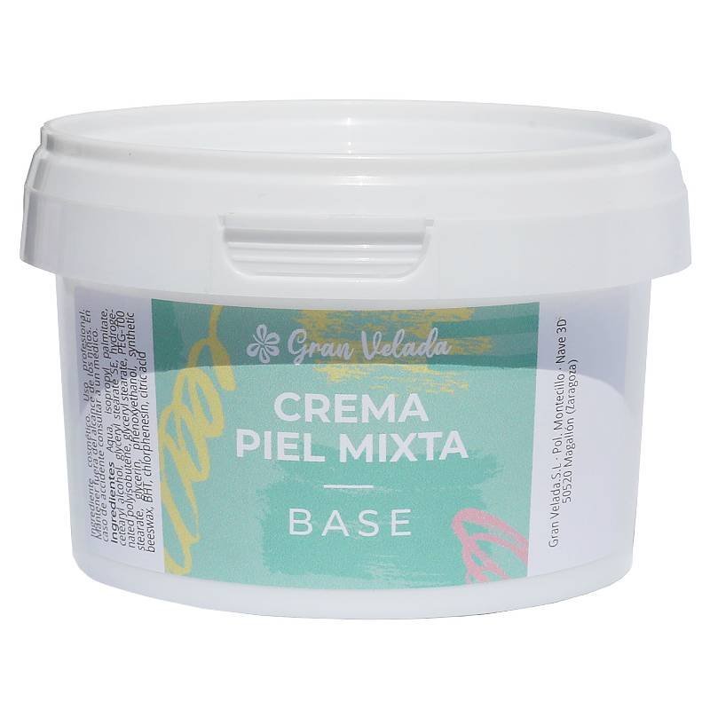 Crema base piel mixta