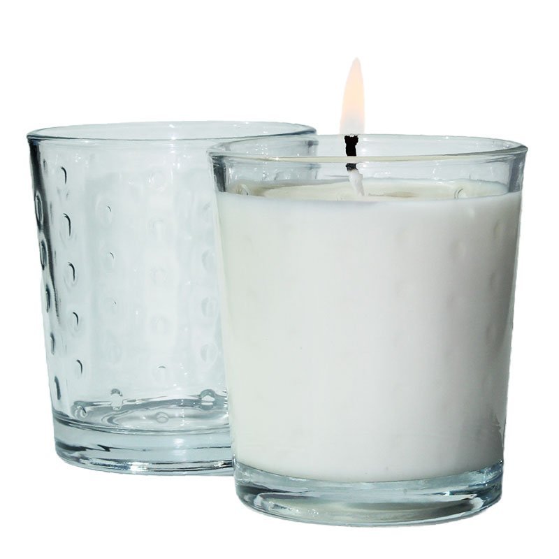 Vaso 260 ml gotitas para velas