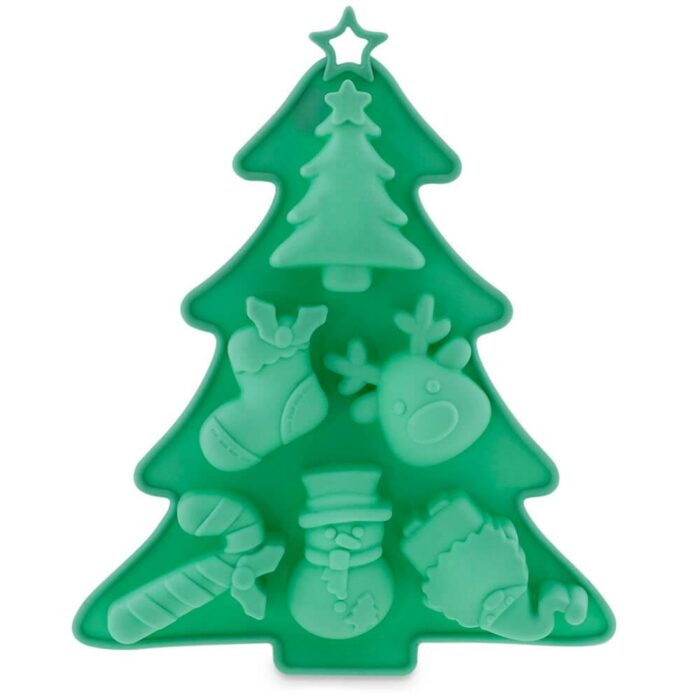 Molde figuras navideñas árbol