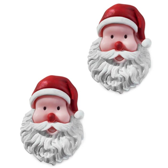 Molde cabeza de papá noel 2 cavidades