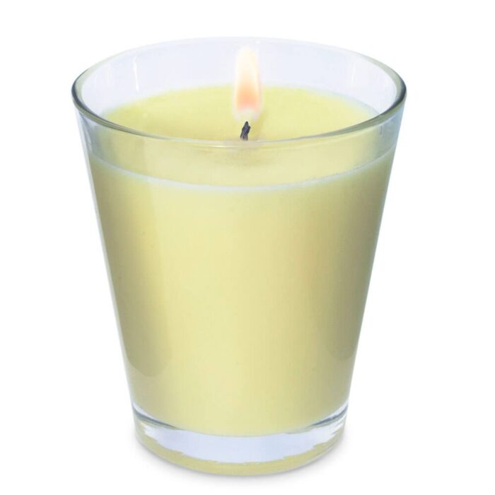 Vaso de 125 ml de cristal con corcho para velas