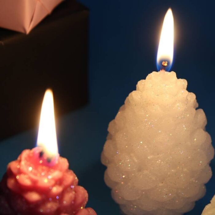 Kit como hacer velas piñas de navidad. Materiales e instrucciones - Imagen 7