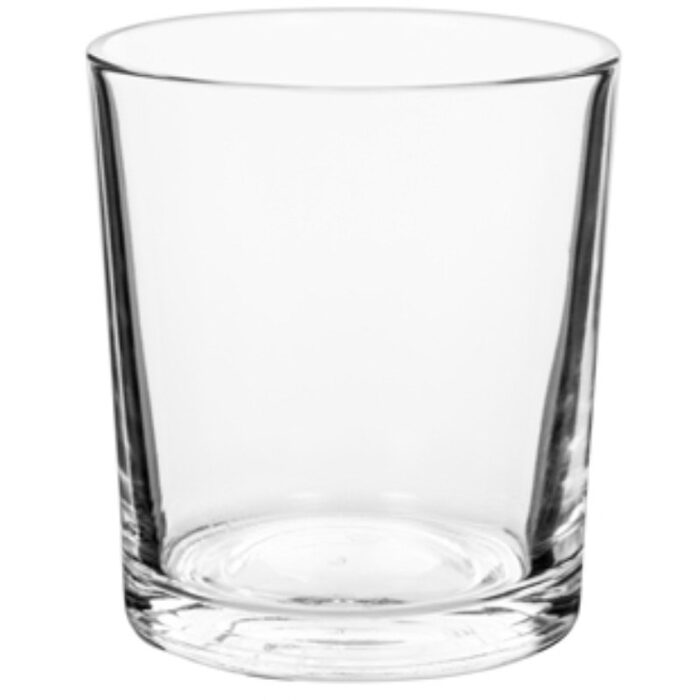 Vaso 260 ml marbella con tapa de corcho para velas