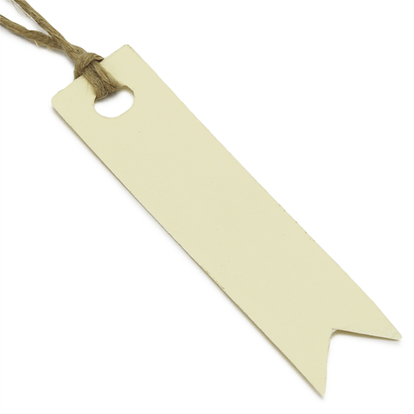 Etiquetas de carton banderin largo - Imagen 12