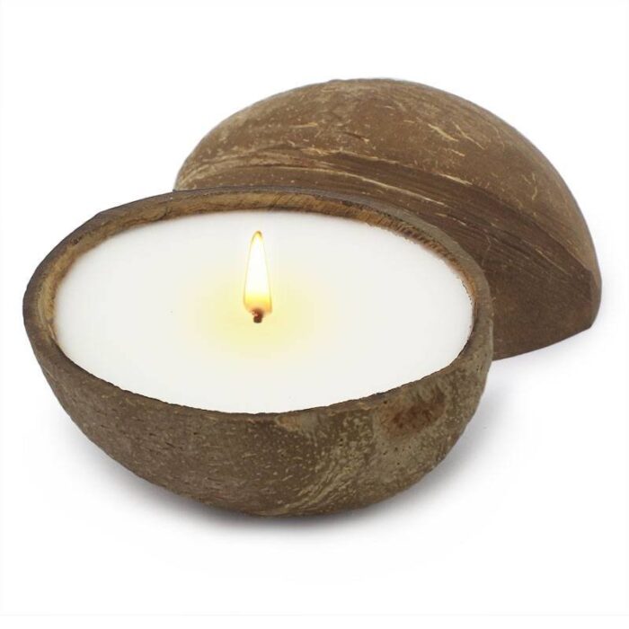 Cascara de coco para velas - Imagen 9