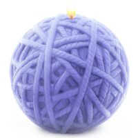 Molde ovillo de lana redondo - Imagen 2